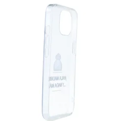 JLK Merchandising, S.L. Carcasas*Funda iPhone 14 Plus ¡Hala Madrid! Transparente Real Madrid
