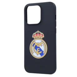 JLK Merchandising, S.L. Carcasas*Funda iPhone 14 Pro Max Escudo Negro Real Madrid
