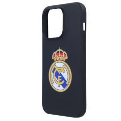 JLK Merchandising, S.L. Carcasas*Funda iPhone 14 Pro Max Escudo Negro Real Madrid