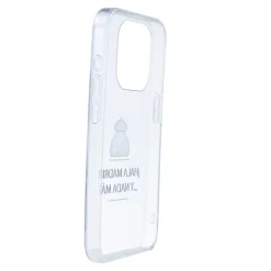 JLK Merchandising, S.L. Carcasas*Funda iPhone 15 Pro Max ¡Hala Madrid! Transparente Real Madrid