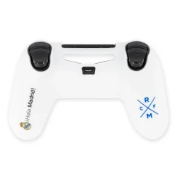 Fantroller Juegos & Juguetes|Carcasas*Funda Mando PS4 Blanca Real Madrid