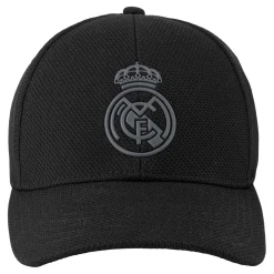 Project Rogers & JLK, S.L. Gorras*Gorra Adulto Escudo Piqué Negra Real Madrid