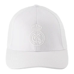 Project Rogers & JLK, S.L. Gorras*Gorra Adulto Escudo Piqué Blanco Real Madrid