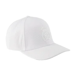 Project Rogers & JLK, S.L. Gorras*Gorra Adulto Escudo Piqué Blanco Real Madrid