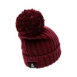 Project Rogers & JLK, S.L. Gorros*Gorro Punto Pompón Niños Granate