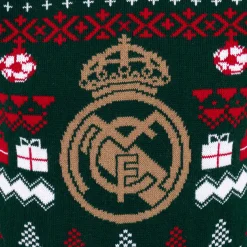 Foundry Sudaderas*Jersey Navideño Niño Escudo Verde/Multicolor