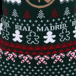 Foundry Sudaderas*Jersey Navideño Niño Escudo Verde/Multicolor