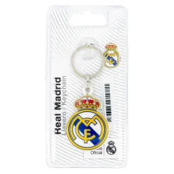 JLK Merchandising, S.L. Llaveros*Llavero Resina Escudo Real Madrid