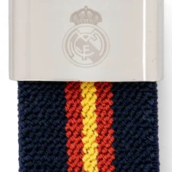 JLK Merchandising, S.L. Llaveros*Llavero Tela Bandera España Azul Marino Real Madrid