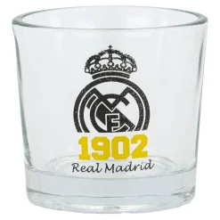JLK Merchandising, S.L. Artículos Para Bebidas*Pack 3 Vasos Chupito 50ml Real Madrid