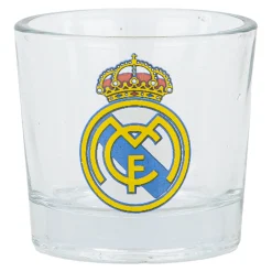 JLK Merchandising, S.L. Artículos Para Bebidas*Pack 3 Vasos Chupito 50ml Real Madrid