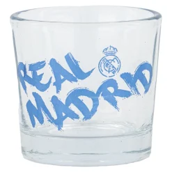 JLK Merchandising, S.L. Artículos Para Bebidas*Pack 3 Vasos Chupito 50ml Real Madrid