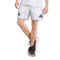 Hombre Adidas España, S.A.U Pantalones|Pantalones*Pantalón corto Hombre adidas Real Urban Blanco