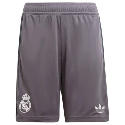 Adidas España, S.A.U Pantalones*Pantalón Corto Niños Tercera Equipación Gris 24/25