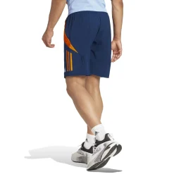 Hombre Adidas España, S.A.U Pantalones|Pantalones*Pantalón Corto Paseo Hombre Entrenamiento Azul Marino 24/25