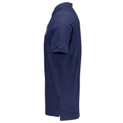 Hombre OSDM Polos*Polo Azul Hombre ECO Essentials Real Madrid Escudo Color