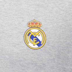 Hombre OSDM Polos*Polo Gris Hombre ECO Essentials Real Madrid Escudo Color