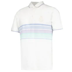 Hombre Foundry Polos*Polo Hombre Rayas Multicolor Blanco Real Madrid