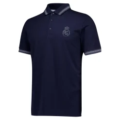 Hombre Foundry Polos*Polo Hombre Rayas Tonales Azul Marino Real Madrid