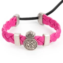 JLK Merchandising, S.L. Joyería*Pulsera Trenza Rosa Real Madrid