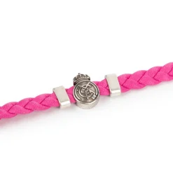 JLK Merchandising, S.L. Joyería*Pulsera Trenza Rosa Real Madrid