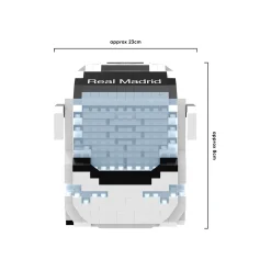 FOREVER COLLECTIBLES Juegos & Juguetes*Puzzle BRXLZ 3D Autobús Real Madrid