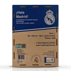 IDON SRLS Juegos & Juguetes*Puzzle de Madera Escudo 500 Piezas