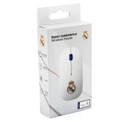 Friendly License S.L. Electrónica*Ratón Inalámbrico Escudo Blanco Real Madrid