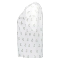 Mujer OSDM Camisetas|Pijamas*Set Pijama Camiseta & Pantalones Cortos Mujer White Dreams Verde Real Madrid