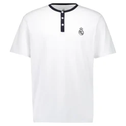 Hombre OSDM Camisetas|Pijamas*Set Pijama Camiseta & Pantalones Hombre White Dreams Azul Marino Real Madrid