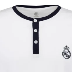 Hombre OSDM Camisetas|Pijamas*Set Pijama Camiseta & Pantalones Hombre White Dreams Azul Marino Real Madrid