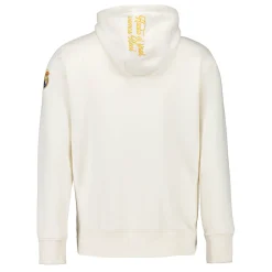 Hombre MBA Solutions Sudaderas*Sudadera Capucha Hombre Baseball Blanca Real Madrid