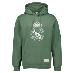 Hombre Sport Design Sweden AB Sudaderas*Sudadera Capucha Hombre Color Crest Verde Oscuro Real Madrid