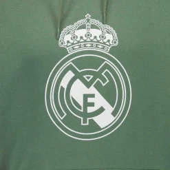 Hombre Sport Design Sweden AB Sudaderas*Sudadera Capucha Hombre Color Crest Verde Oscuro Real Madrid