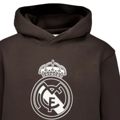 Sport Design Sweden AB Sudaderas*Sudadera Capucha Niño Color Crest Negro Lavado Real Madrid