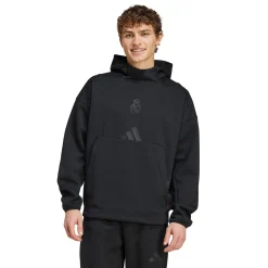 Hombre Adidas España, S.A.U Sudaderas|Sudaderas Capucha*Sudadera con capucha Hombre adidas Real Urban Negra