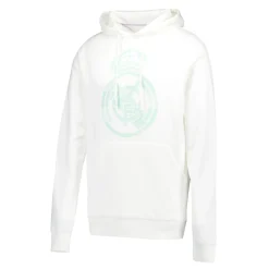 Hombre Foundry Sudaderas*Sudadera de Capucha Hombre Escudo Real Madrid Blanco
