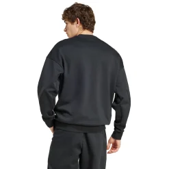 Hombre Adidas España, S.A.U Sudaderas|Sudaderas*Sudadera Hombre adidas Real Urban Negra