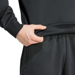 Hombre Adidas España, S.A.U Sudaderas|Sudaderas*Sudadera Hombre adidas Real Urban Negra