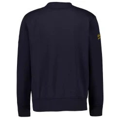 Hombre MBA Solutions Sudaderas*Sudadera Hombre Baseball Azul Marino Real Madrid