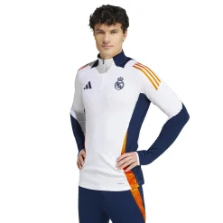 Hombre Adidas España, S.A.U Sudaderas*Sudadera Hombre Entrenamiento Blanca 24/25