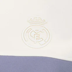 Mujer Foundry Sudaderas*Sudadera Mujer Real Madrid Ladies Vintage Crop Crema