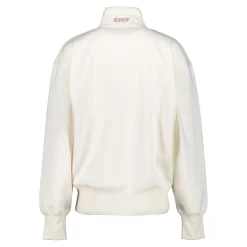 Mujer Foundry Sudaderas*Sudadera Mujer Real Madrid Ladies Vintage 1/4 Cremallera Crema