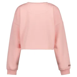 Mujer Foundry Sudaderas*Sudadera Mujer Real Madrid Ladies Vintage Crop Rosa