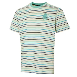 Hombre Foundry Camisetas*Sunset Festival Camiseta Hombre Tinte en Hilo Blanco Roto