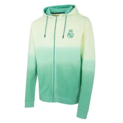 Hombre Foundry Sudaderas*Sunset Festival Mens Dip Dye Zip Hoodie White