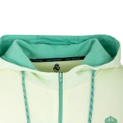 Hombre Foundry Sudaderas*Sunset Festival Mens Dip Dye Zip Hoodie White