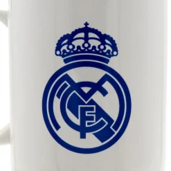 JLK Merchandising, S.L. Artículos Para Bebidas*Taza Cerámica 300ml Blanca/Azul Escudo Real Madrid